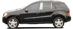 Quality Automotive Accessories - QAA TH21065 Stainless Rocker Panel Trim 4Pc for 01-05 Mercedes ML Class - Image 2