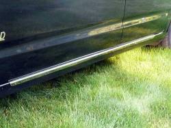 Quality Automotive Accessories - QAA TH24135 Stainless Rocker Panel Trim 2pc for 04-09 Toyota Prius - Image 1