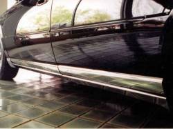 QAA TH38236 Stainless Rocker Panel Trim 8pc for 98-04 Cadillac Seville