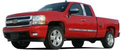 Quality Automotive Accessories - QAA TH49181 Stainless Rocker Panel Trim 2pc for 09-13 Chevrolet Silverado - Image 2