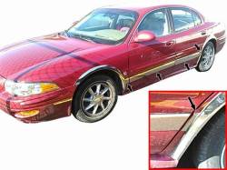 QAA TH40565 Stainless Rocker Panel Trim 8pc for 00-05 Buick LeSabre