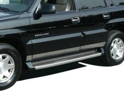 QAA TH42255 Stainless Rocker Panel Trim 6pc for 02-06 Cadillac Escalade