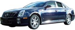 Quality Automotive Accessories - QAA TH45236 Stainless Rocker Panel Trim 4Pc for 05-11 Cadillac STS - Image 2