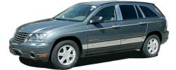 Quality Automotive Accessories - QAA TH44752 Stainless Rocker Panel Trim 12pc for 04-08 Chrysler Pacifica - Image 2