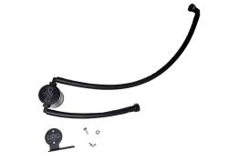 J&L Oil Separator 3.0 Passenger Side Mounted Oil Separator Black 3088P-B