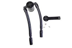J&L Oil Separator 3039P-B 3.0 Passenger Side Mounted Black