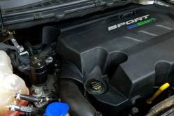 J&L Oil Separator Co - J&L 3031P-B Oil Separator 3.0 Passenger Side Mounted Oil Separator Black - Image 2
