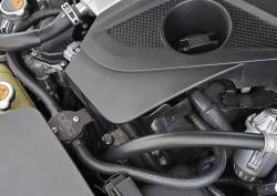 J&L Oil Separator Co - J&L Oil Separator 3.0 Driver Side Mounted Oil Separator Black 3110D-B - Image 2
