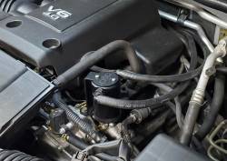 J&L Oil Separator Co - J&L Oil Separator 3.0 Passenger Side Mounted Oil Separator Black 3109P-B - Image 2