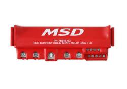 MSD - MSD Ignition 7564-HC High-Current Solid-State Relay 35Ax4 Red - Image 2