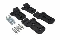 Royal Hooks Billet Aluminum Door Hinges Black for Wrangler JL/JT RHO-12015-BK