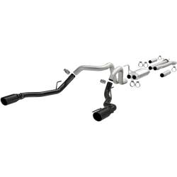 MagnaFlow Exhaust Products - MagnaFlow 19350 Street Series Black Cat-Back System for 17-20 Ford F150 - Image 1