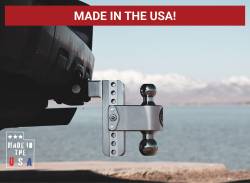 Weigh Safe - Weigh Safe 2" 180-DEG Class-IV 4" Drop Hitch Receiver 12.5K CTB4-2-KA - Image 3