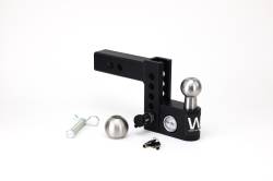 Weigh Safe - Weigh Safe 2" Aero Hitch Class-IV 4" Drop Hitch Receiver 12.5K AWS4-2 - Image 1