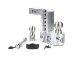 Weigh Safe - Weigh Safe 2" Aluminum Class-IV 6" Drop Hitch Receiver 12.5K WS6-2-KA - Image 1