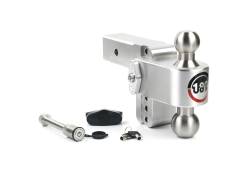 Weigh Safe - Weigh Safe 2.5" 180-DEG Class-V 4" Drop Hitch Receiver 18.5K LTB4-2.5-KA - Image 1