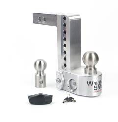Weigh Safe - Weigh Safe 2" Aluminum Class-IV 8" Drop Hitch Receiver 12.5K WS8-2 - Image 1