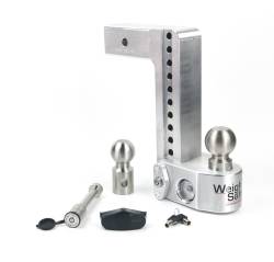 Weigh Safe - Weigh Safe 2.5" Aluminum Class-V 10" Drop Hitch Receiver 18.5K WS10-2.5-KA - Image 1