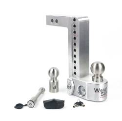 Weigh Safe - Weigh Safe 2" Aluminum Class-IV 10" Drop Hitch Receiver 12.5K WS10-2-KA - Image 1
