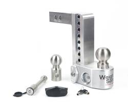 Weigh Safe - Weigh Safe 2" Aluminum Class-IV 8" Drop Hitch Receiver 12.5K WS8-2-KA - Image 1