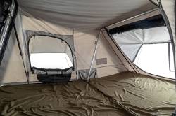 Rough Country Suspension Systems - Rough Country 99057 Hard Side Rack Mount Roof Top Tent w/Ladder Gray - Image 6