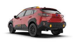 Rally Armor - Rally Armor MF116-UR-BLK-RD Black Mud Flap Red Logo - Image 2