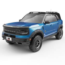 EGR - EGR 793564 Black Bolt-On Look Fender Flares 21-25 Ford Bronco Sport - Image 3