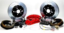 Baer Brake Systems - BAER 4262153S 14" Rear Extreme+ w/Park Brake Silver for 05-14 Mustang Disc - Image 3