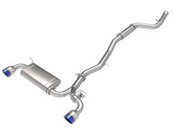 aFe Power - aFe 49-36050-L 2.5-3" Exhaust System w/Blue Flame Tip for 21-24 GR Supra 2.0L - Image 1