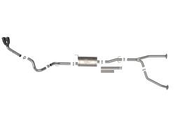 aFe Power - aFe 49-36061-B 2.5-3" Exhaust System w/Black Tip for 22-26 Toyota Tundra 3.4L - Image 2