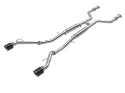 aFe Power - aFe 49-36138-C 2.5" Exhaust System w/Carbon Fiber Tip for 23-26 Nissan Z 3.0L - Image 1