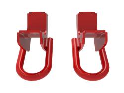aFe Power - aFe 450-72T001-R Front Tow Hook Red for 22-26 Toyota Sequoia/Tundra 3.4L - Image 2