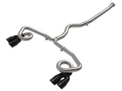 aFe Power - aFe 49-36809-B 3-2.5" Cat-Back Exhaust w/Black Tip for 22-26 Subaru WRX 2.4L - Image 1