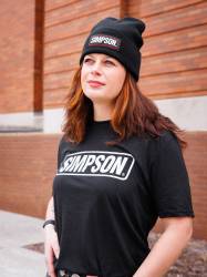 Simpson Safety - Simpson Safety 45020YL Race City T-Shirt Youth Large Black - Image 5