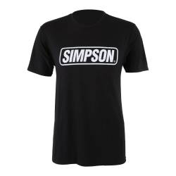 Simpson Safety - Simpson Safety 45020YM Race City T-Shirt Youth Medium Black - Image 1