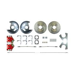 The Right Stuff Detailing - The Right Stuff Detailing AFXRD01NZ Rear Brake Conversion Kit for 62-67 Chevy II - Image 1