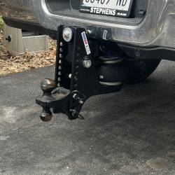 Shocker Hitch - Shocker Hitch SH-HDMB620-250-12BLK Shocker HD 20K 2.5" Max Super Drop Air Hitch - Image 10