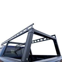 Black Horse Off Road - Black Horse CSFRHD8B 8' Bed Base K2 Over Cab Rack Black for 3/4-ton Trucks - Image 2