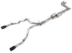 AWE Tuning - AWE Tuning 3015-33530 Dual Catback Exhaust System Black Tip for 25+ RAM 1500 3.0 - Image 1