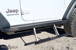 Rock Slide Engineering - Rock Slide BD-SS-301-JL2P Passenger Step Slider for 24+ Jeep Wrangler JL 2DR - Image 1