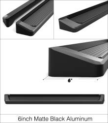 APS - APS IRunning Running Boards Black for 00-06 Toyota Tundra Ext IB20RJF0B - Image 3