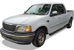 APS - APS IB06EJJ9B IStep 5" Running Boards Black for 01-03 Ford F150 Crew - Image 2