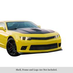 APS - APS Stainless Billet Grille Black 14-15 Chevrolet Camaro LS/LT/RS GR03FAB48J - Image 1