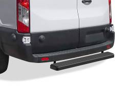 APS - APS IStep Rear Bumper Step Black 15-25 Ford Transit Van IB06KDJ5B - Image 1