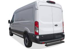 APS - APS IStep Rear Bumper Step Black 15-25 Ford Transit Van IB06KDJ5B - Image 2