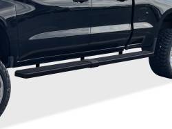 APS - APS IB03SBI5LB IStep W2W 6" Running Boards Black for Silverado/Sierra Double - Image 1