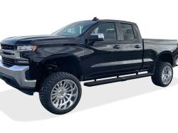 APS - APS IB03SBI5LB IStep W2W 6" Running Boards Black for Silverado/Sierra Double - Image 2