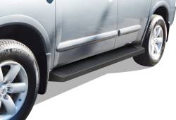 APS - APS IRunning Running Boards Black for 04-25 Titan/XD Crew IB14RIE1B - Image 1