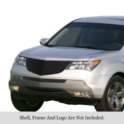 APS - APS Stainless Billet Grille Black 07-09 Acura MDX GR08HFF16J - Image 1