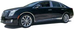 Quality Automotive Accessories - QAA BC58245 2Pc Stainless Steel Bumper Cap Trim for 2018-2019 Cadillac XTS - Image 2